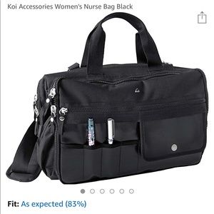 Read description. Koi nursing messenger black bag